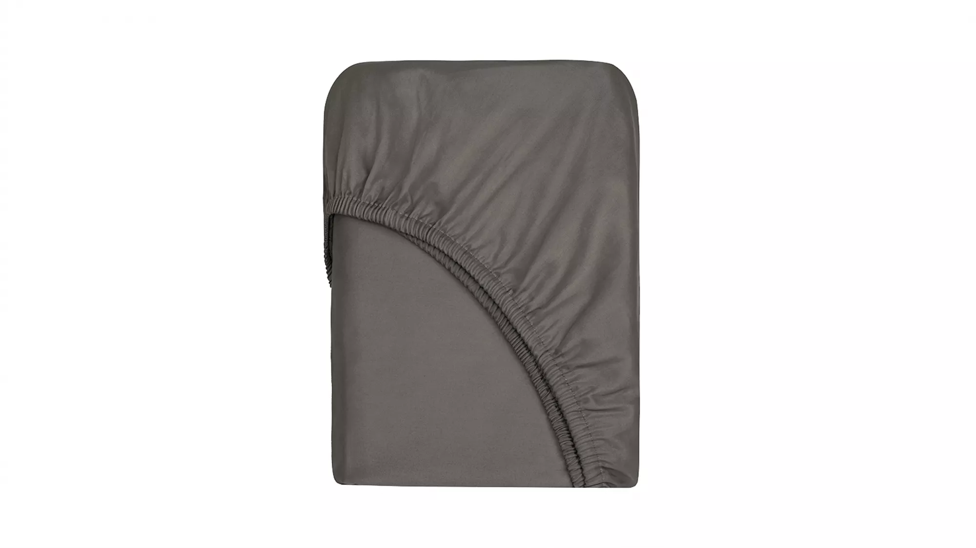 

Простынь на резинке Askona Home Scandi темно-серый 180x200, Scandi