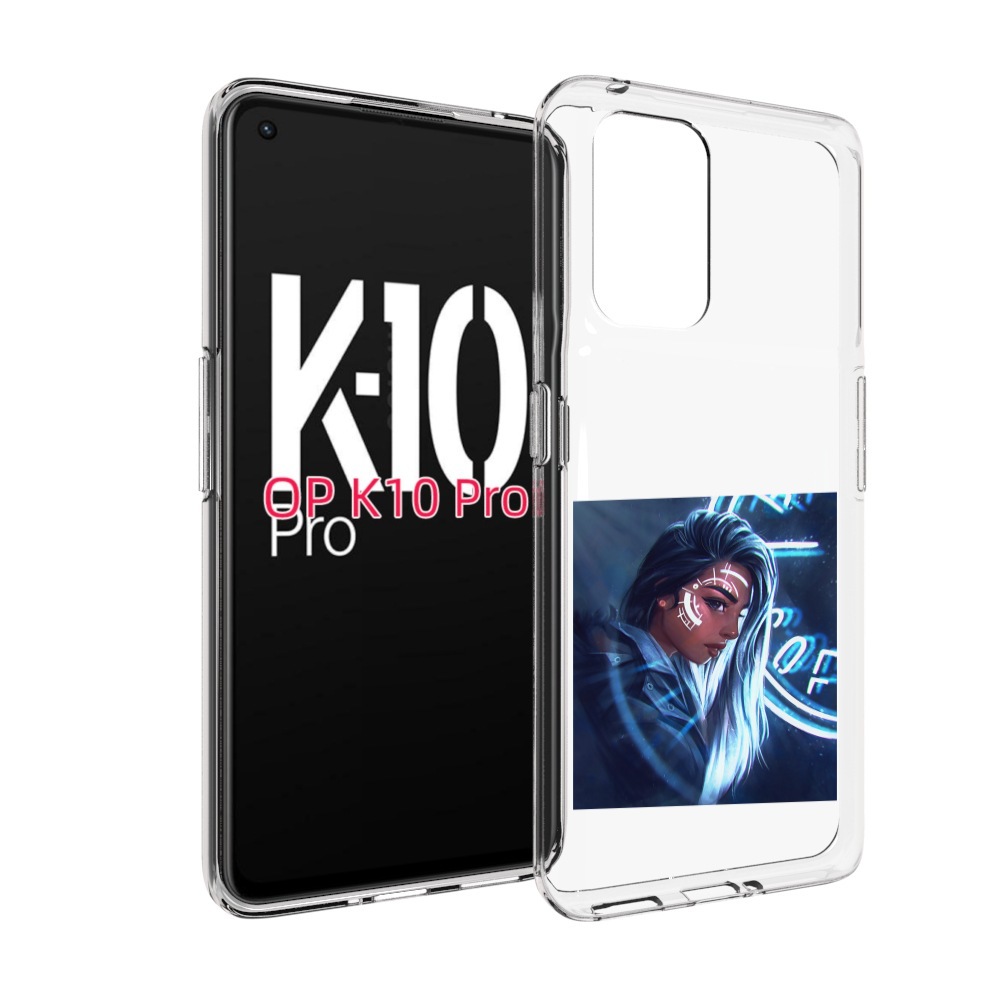 

Чехол MyPads девушка-из-антарктиды женский для OPPO K10 Pro, Прозрачный, Tocco