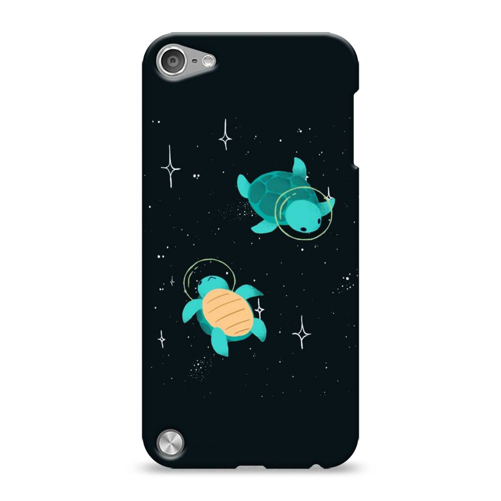 

Пластиковый чехол "Черепашки космонавты" на Apple iPod Touch, 11120-3