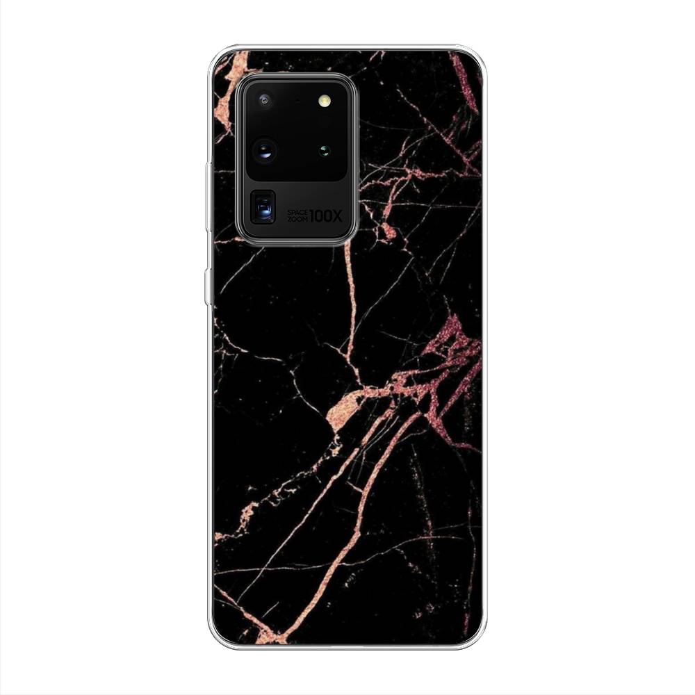 

Чехол Awog на Samsung Galaxy S20 Ultra "Мрамор розовое золото", Разноцветный, 29450-3