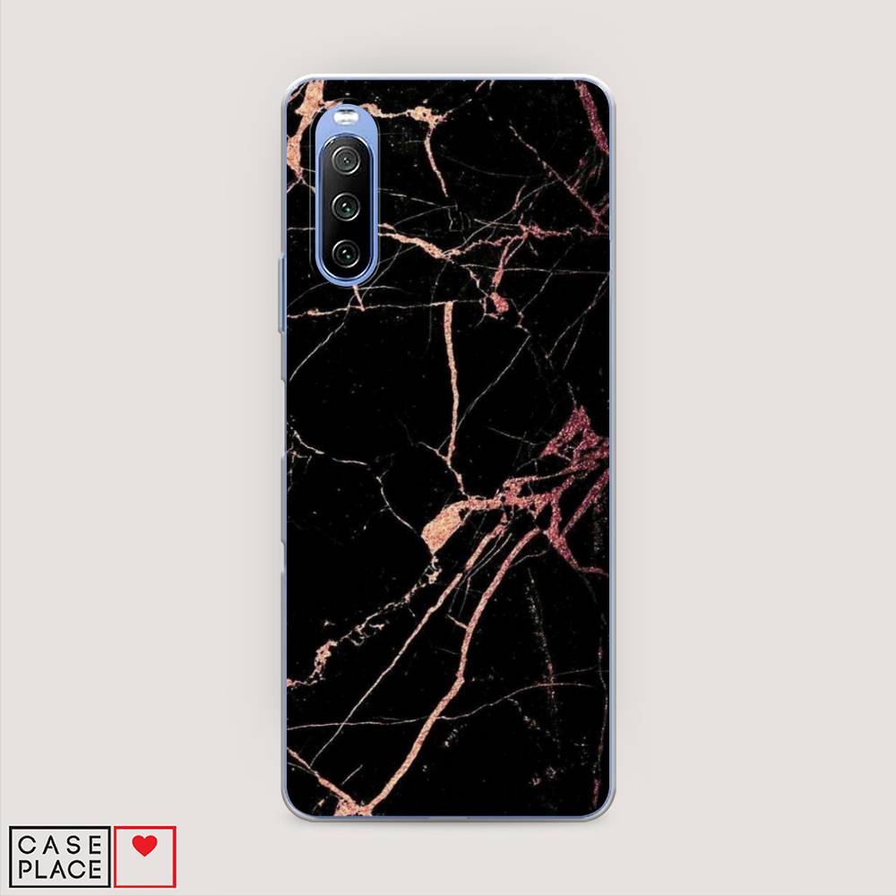

Чехол Awog на Sony Xperia 10 III "Мрамор розовое золото", Разноцветный, 54950-3