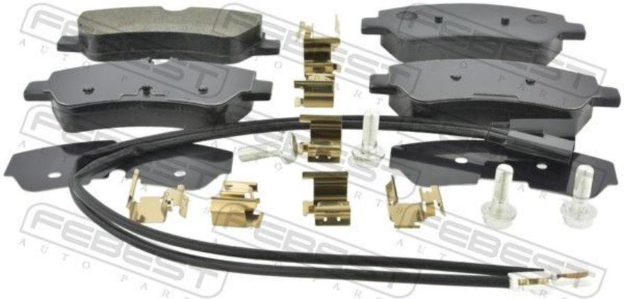 

Колодки Тормозные Задние Комплект Febest 2101TTFR