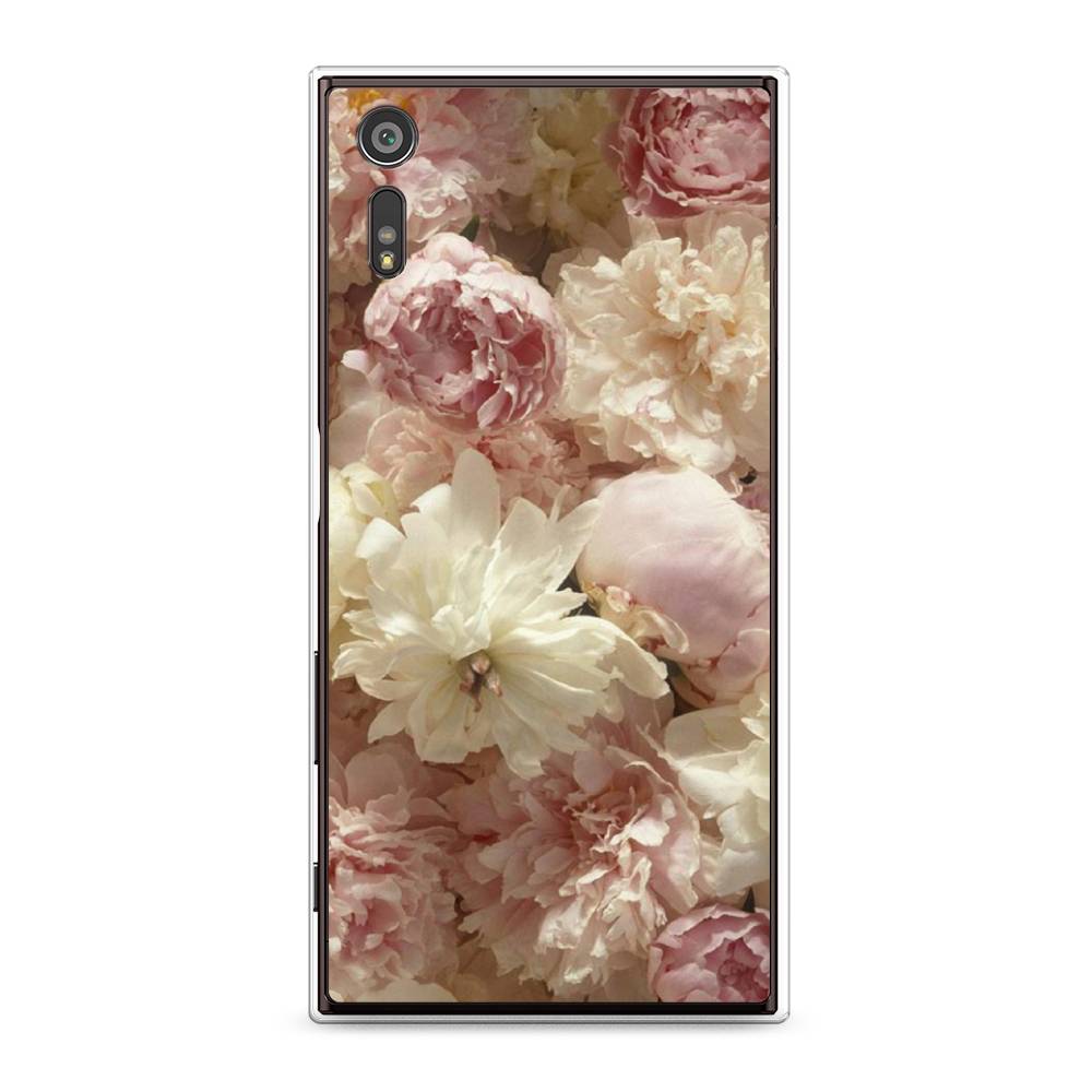 

Чехол Awog на Sony Xperia XZ "Пионы светлые", Разноцветный, 51450-8