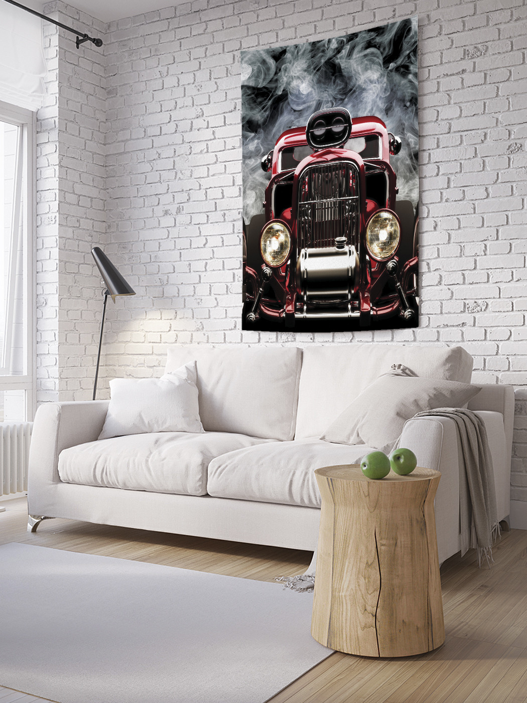 

Вертикальное фотопанно на стену JoyArty Ретрокар 100x150 см, Ретрокар