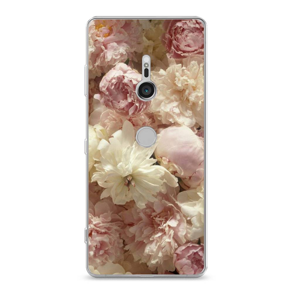

Чехол Awog на Sony Xperia XZ3 "Пионы светлые", Разноцветный, 53650-8