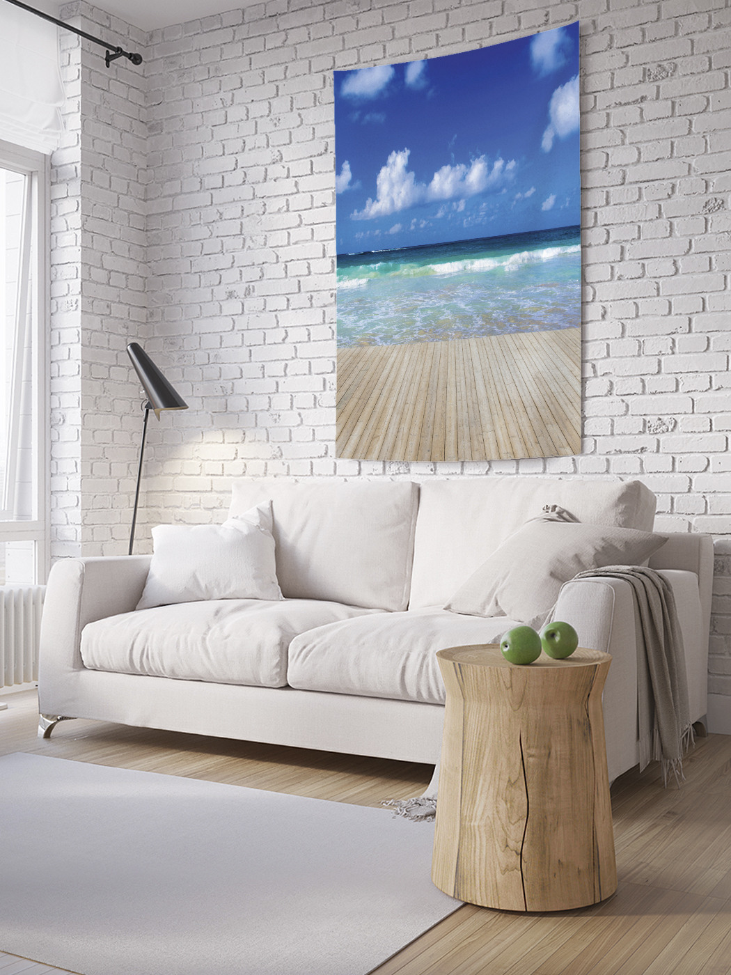 

Вертикальное фотопанно на стену JoyArty На пирсе 100x150 см, На пирсе