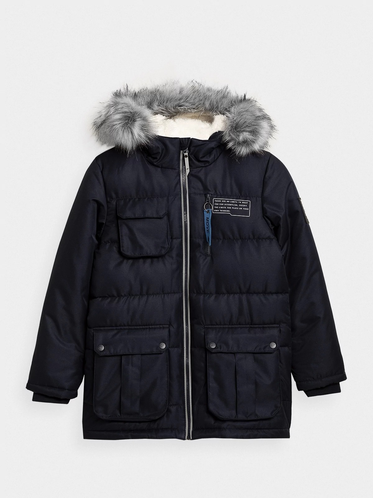 фото Куртка 4f boy's jackets hjz21-jkum001a-31s цв.зеленый р. 122