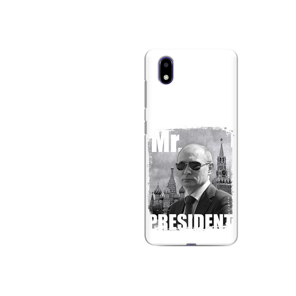 

Чехол MyPads Tocco для ZTE Blade A31 Lite Путин (PT162823.461.141), Прозрачный, Tocco