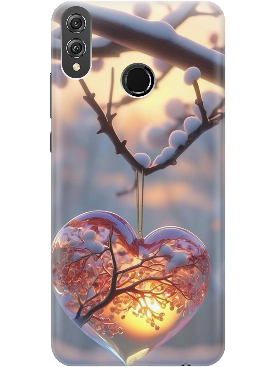 

Силиконовый чехол на Honor 8X с принтом "Ледяное сердце", Прозрачный;белый;желтый;оранжевый, 719355591