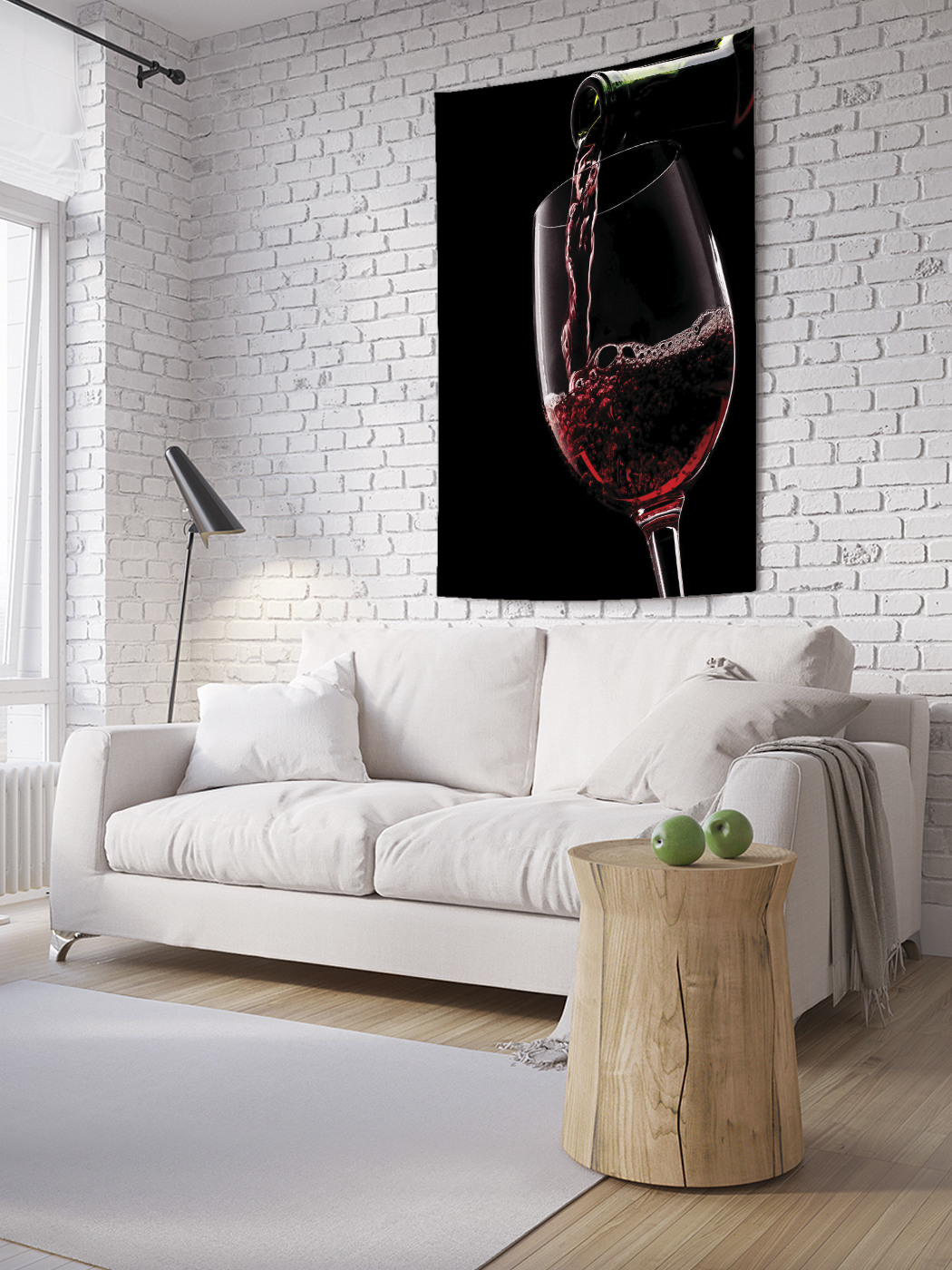 

Вертикальное фотопанно на стену JoyArty Соблазнительное вино 100x150 см, Соблазнительное вино