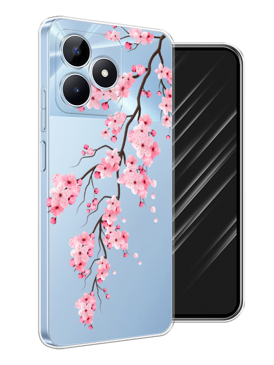 

Чехол Awog на Realme C60 "Розовая сакура", Розовый;белый;коричневый, 2516550-1