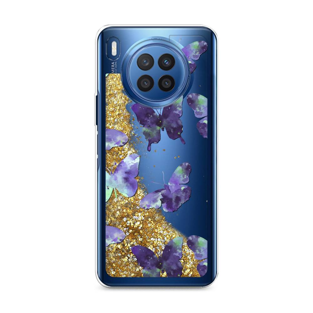 

Чехол Awog на Huawei Nova 8i "Бабочки отпечатки", Разноцветный, 6106390-1