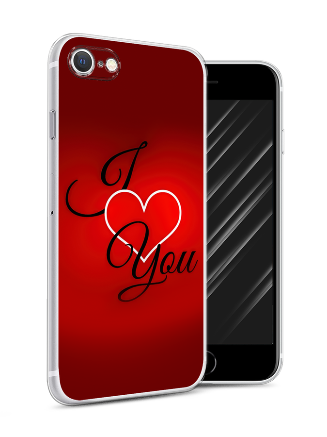 

Чехол Awog на Apple iPhone 7 / Айфон 7 "I love you 3", Разноцветный, 10650-6