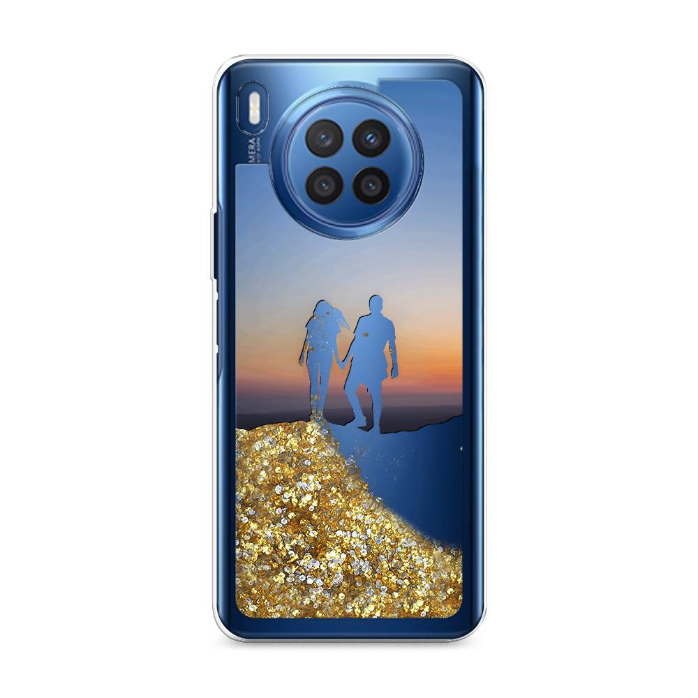 

Чехол Awog на Huawei Nova 8i "Пара на краю света", Разноцветный, 6106390-1