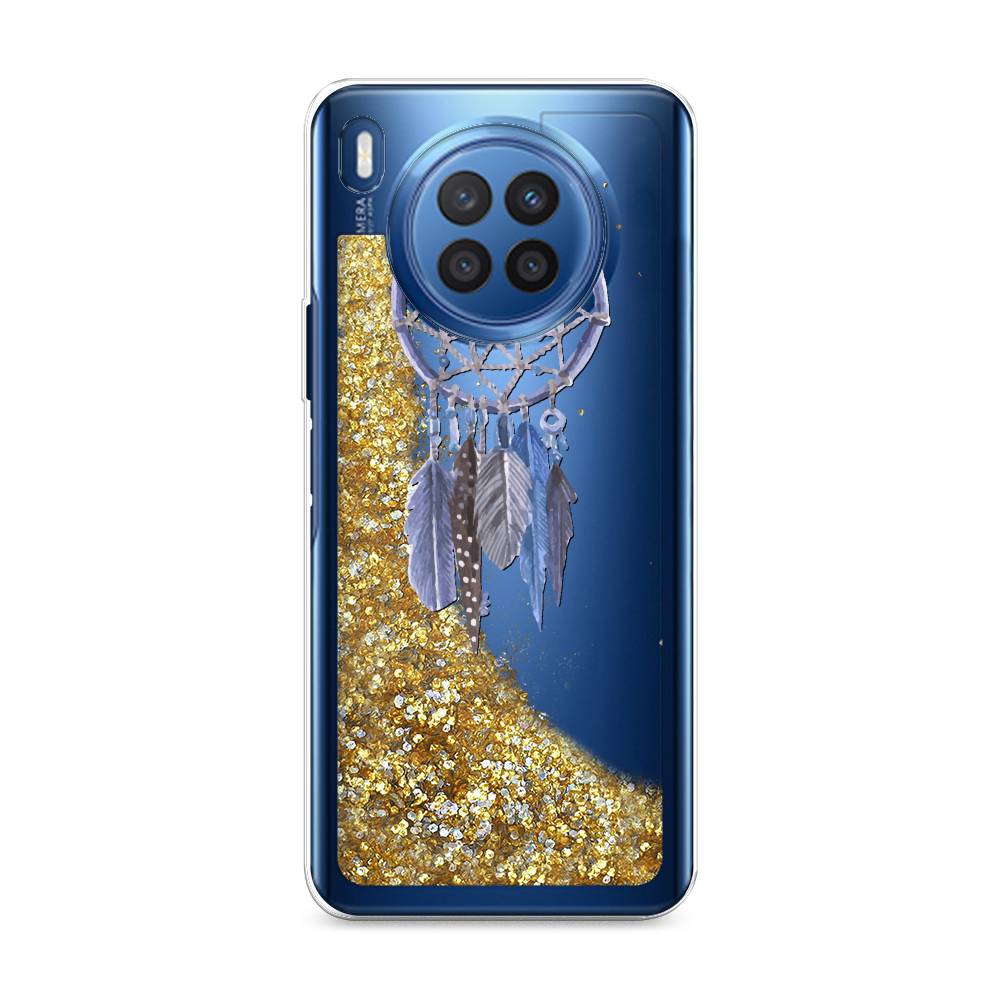 

Чехол Awog на Huawei Nova 8i "Синий ловец снов акварель", Разноцветный, 6106390-1