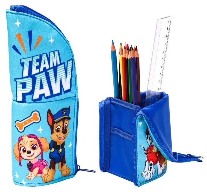 

Пенал тубус-подставка Team Paw, 8,5х21 см, Щенячий патруль, Голубой