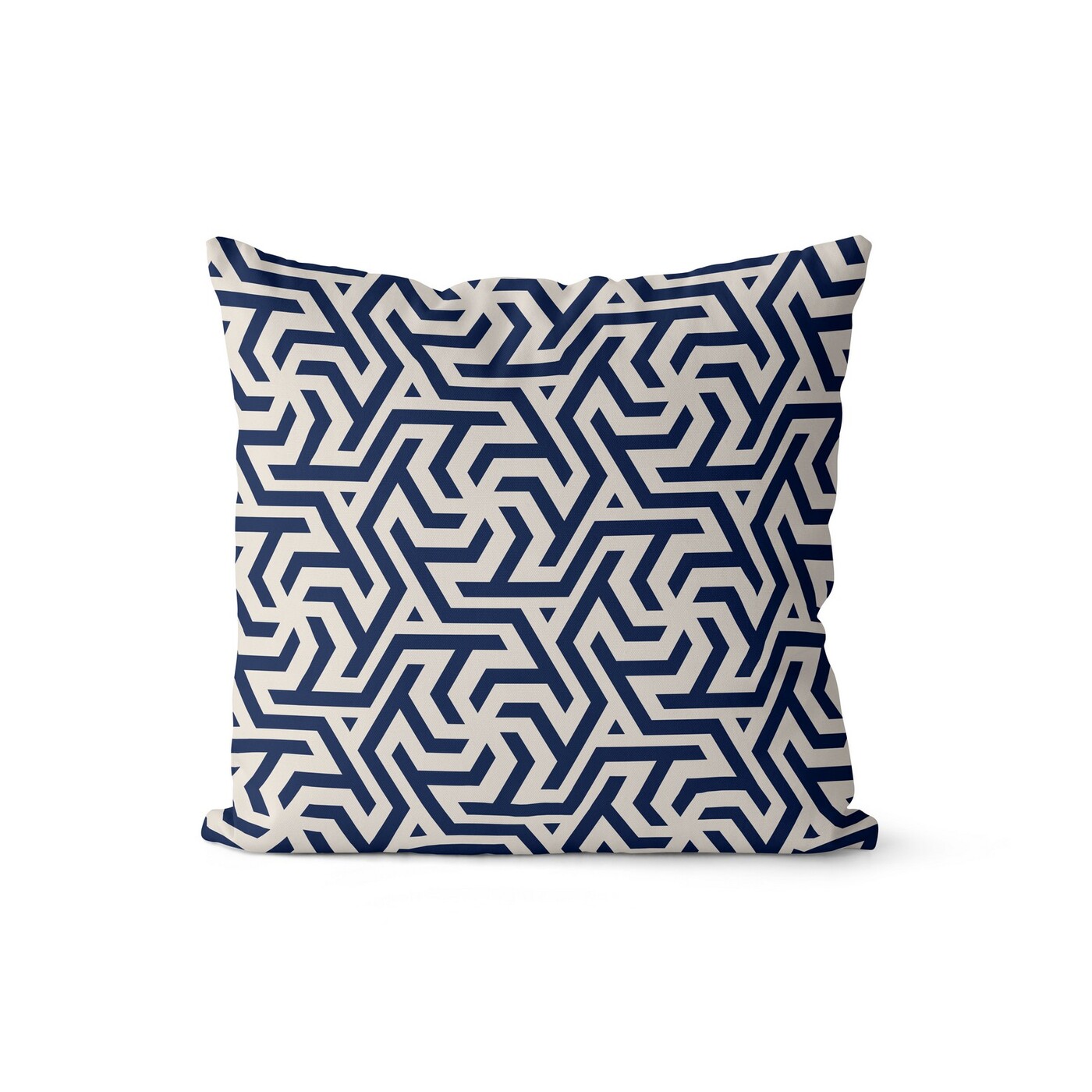 

Наволочка декоративная Fresh Art из габардина 45х45 см, Белый;синий