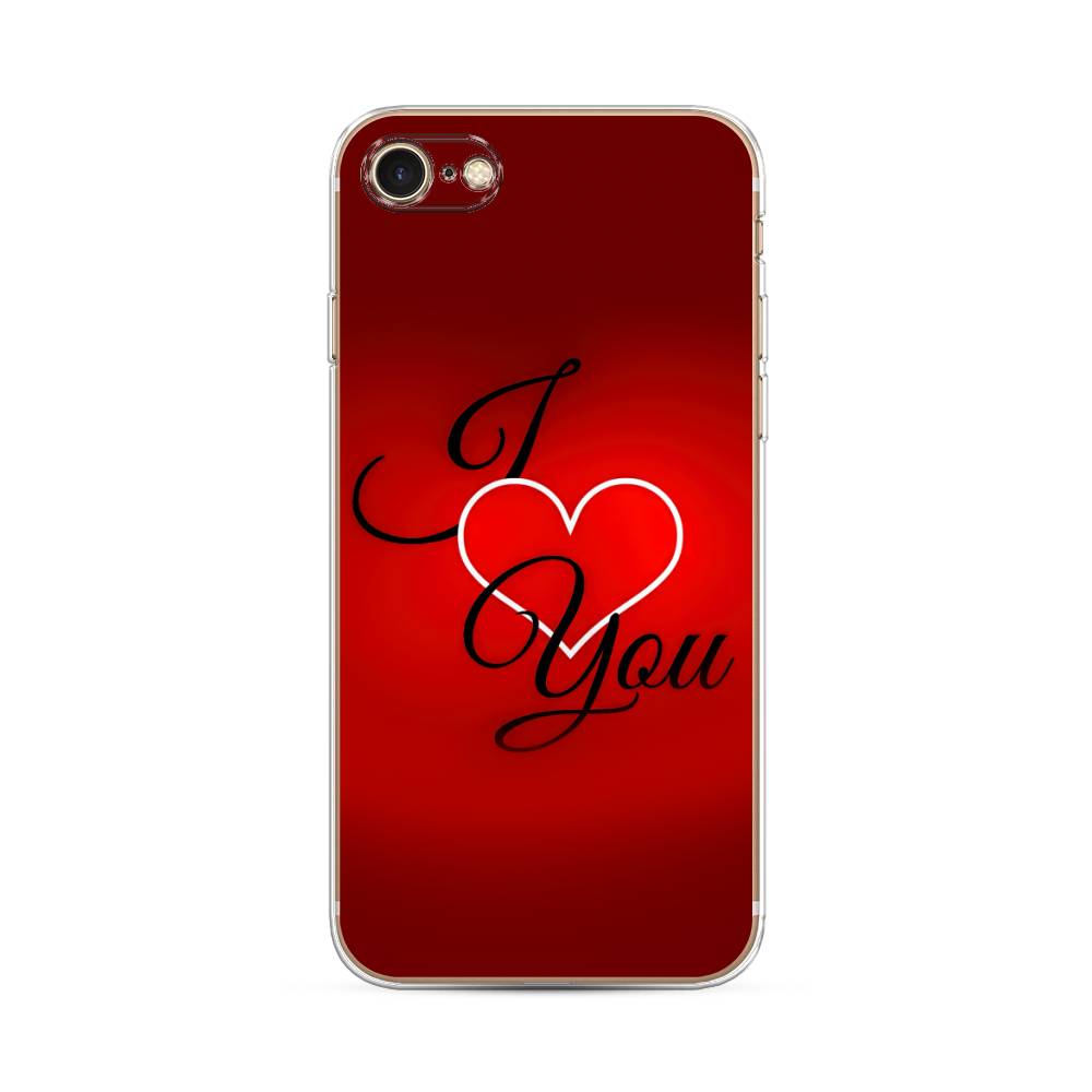 

Чехол Awog на Apple iPhone 8 / Айфон 8 "I love you 3", Разноцветный, 10850-6