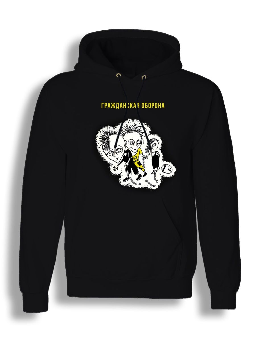 

Худи унисекс СувенирShop Рок-группа Гражданская оборона/Летов 9 черное 3XL, Черный, "Рок-группа Гражданская оборона/Летов" 9