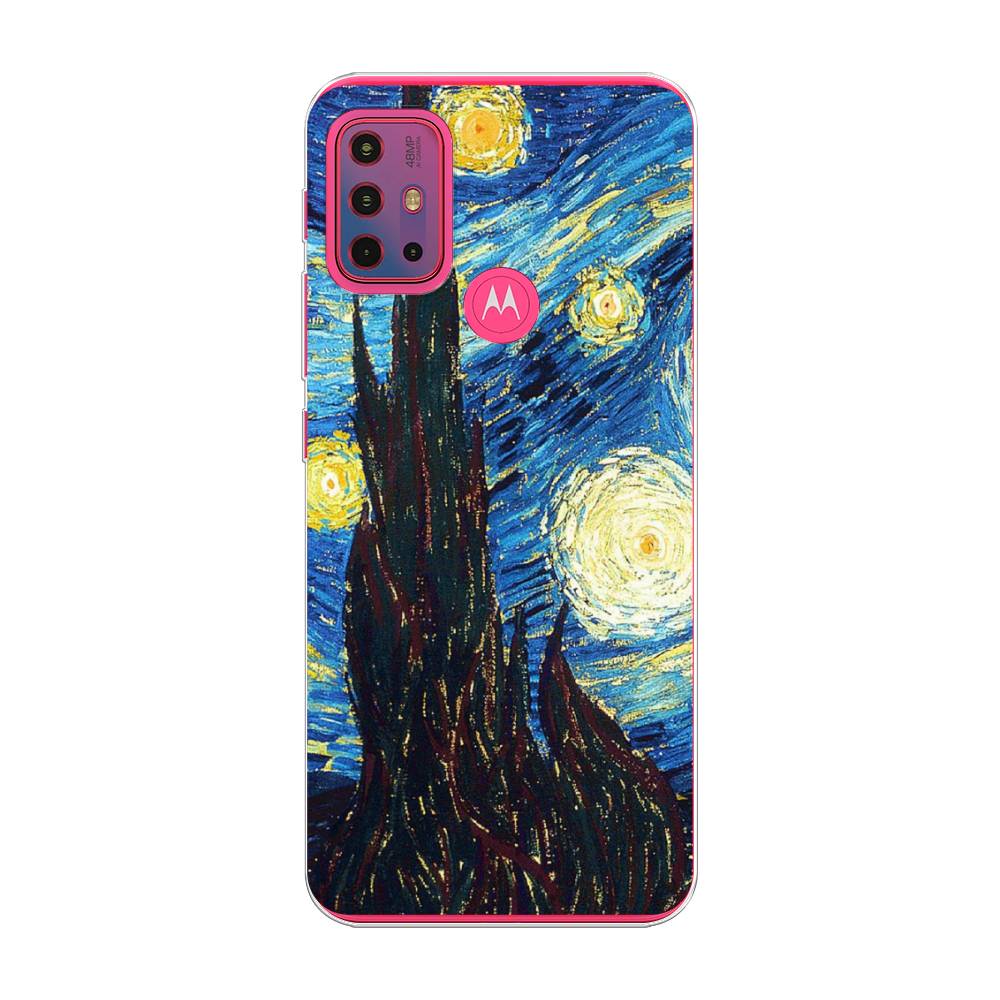 

Чехол Awog на Lenovo K13 Note/Motorola Moto G10/G20/G30 "Ван Гог Звездная ночь", Разноцветный, 242250-9