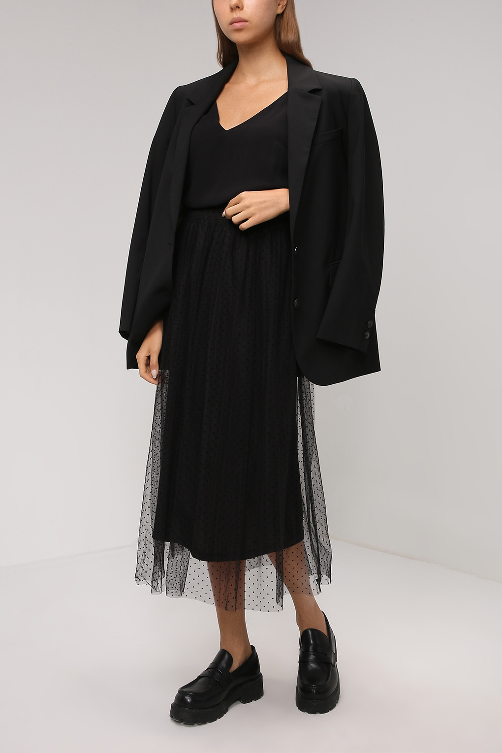 

Юбка женская Vero Moda 10250686 черная S, 10250686