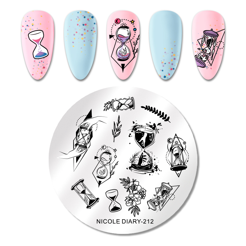 

Пластина для стемпинга Nicole Diary ND-212