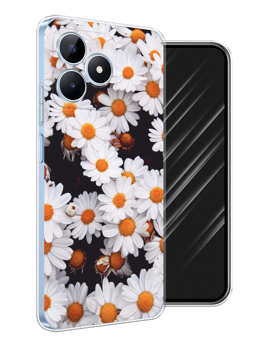 

Чехол Awog на Realme C60 "Ромашковое поле", Белый, 2516550-1