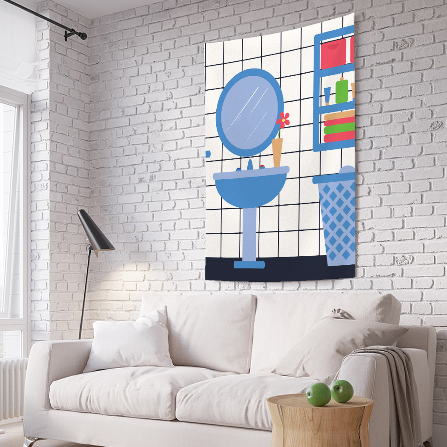 

Вертикальное фотопанно на стену JoyArty Зона комфорта 150x200 см, Зона комфорта
