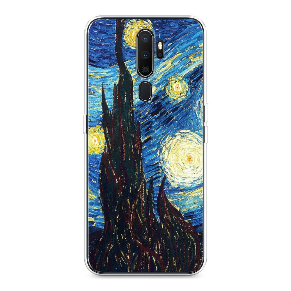 

Чехол Awog на Oppo A5/A9 2020 "Ван Гог Звездная ночь", Разноцветный, 251950-9
