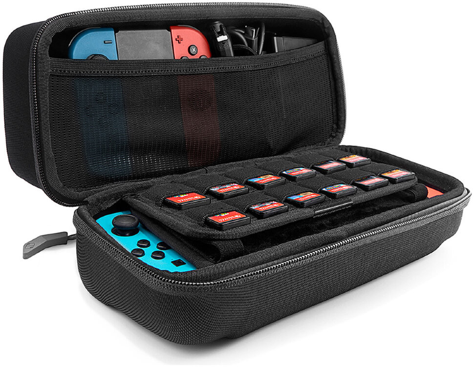 Сумка для приставки Tomtoc Travel Case A05-5D01 для Nintendo Switch черный