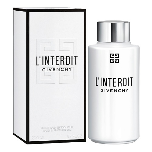 Масло для душа Givenchy L Interdit 200 мл масло моторное полусинтетическое 10w40 лукойл люкс 4 л