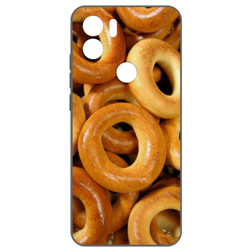 

Чехол-накладка Krutoff Soft Case Сушки для Xiaomi Redmi A2+ черный