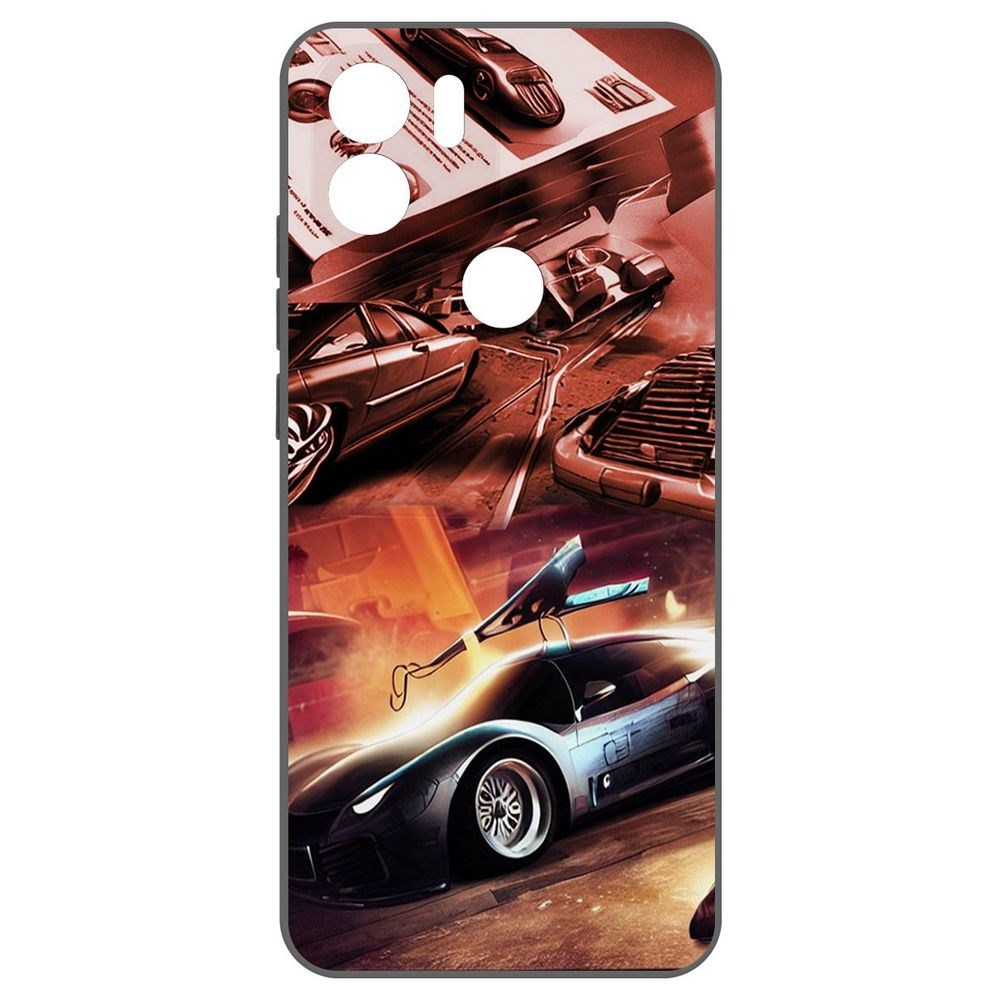 

Чехол-накладка Krutoff Soft Case Автодинамика для Xiaomi Redmi A2+ черный