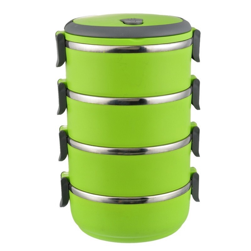 

Контейнер многоярусный Lunch Box 3.0L, зеленый, В ассортименте