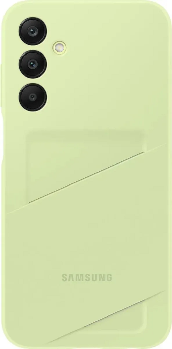 

Чехол клип-кейс Samsung Card Slot Case A25, для Samsung Galaxy A25, лайм ef-oa256tmegru, Зеленый, Чехол (клип-кейс) Samsung Card Slot Case A25, для Samsung Galaxy A25, лайм [ef-oa256tmegru]