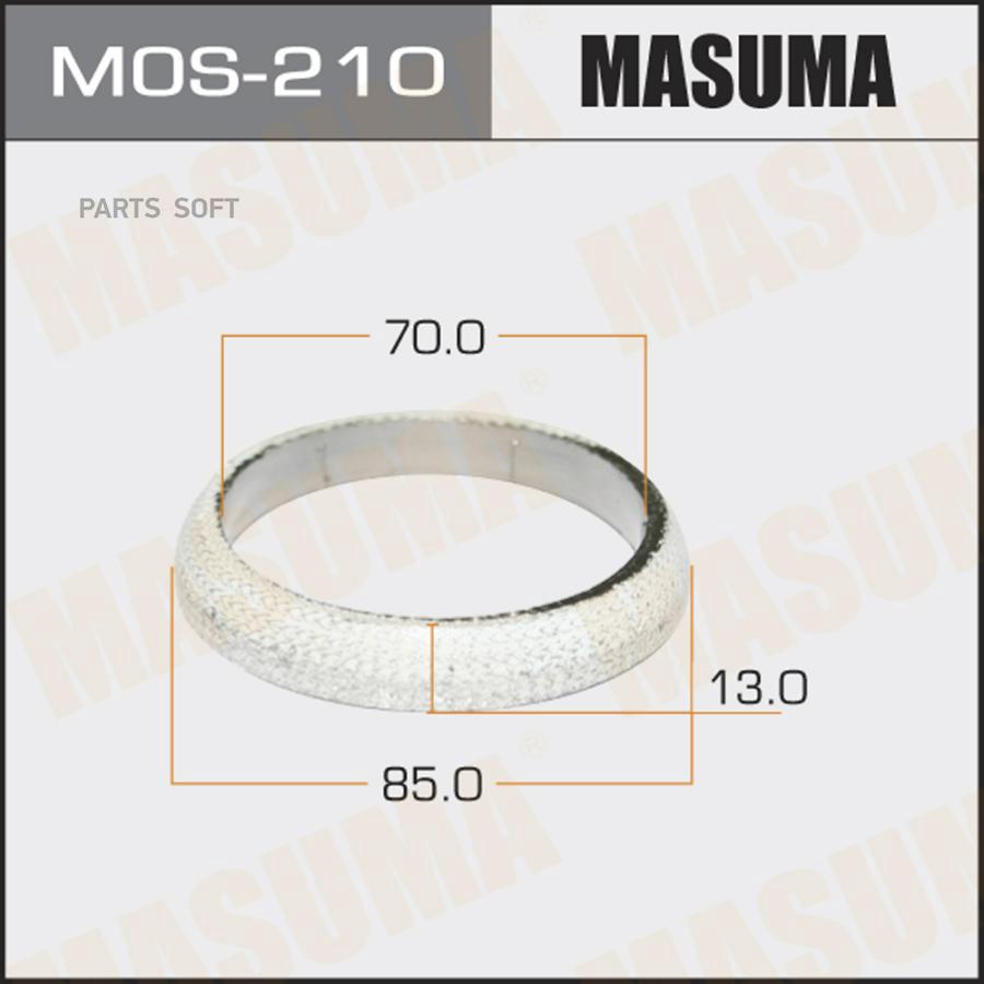 Кольцо Глушителя 70 X 85 X 13 Masuma Masuma арт MOS210 1080₽