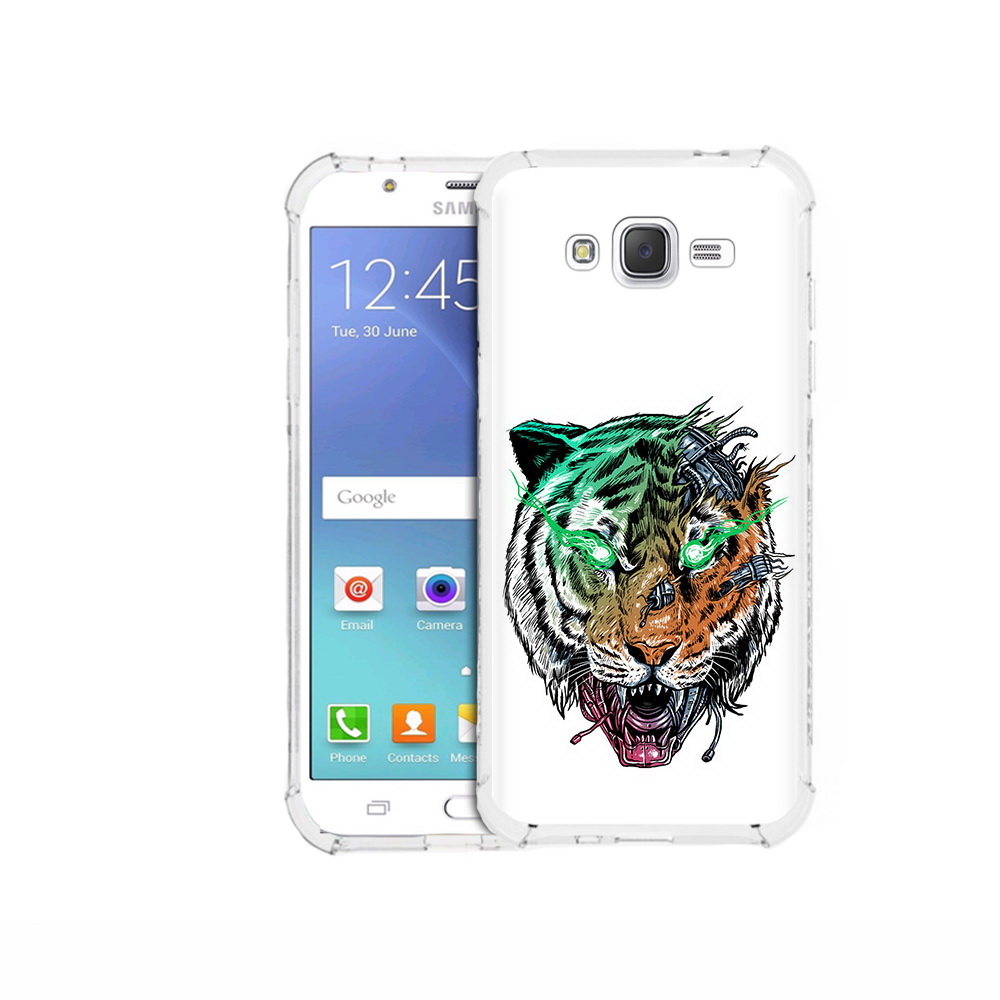 

Чехол MyPads Tocco для Samsung Galaxy J5 (2015) робо-тигр (PT15272.579.584), Прозрачный, Tocco