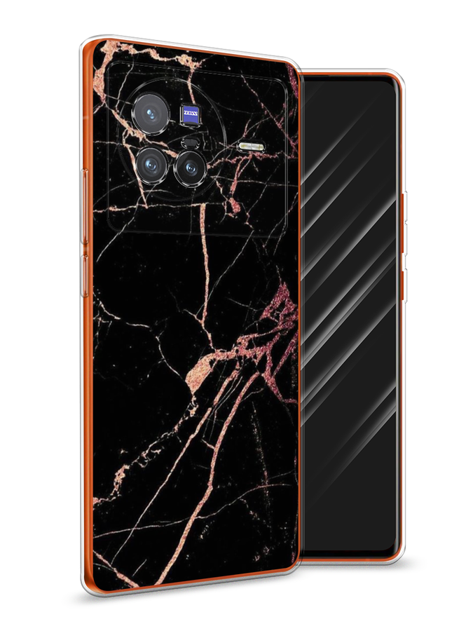 

Чехол Awog на Vivo X80 "Мрамор розовое золото", Разноцветный, 266550-3