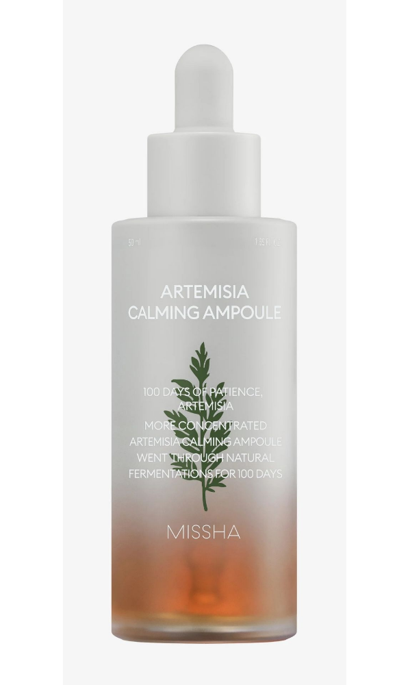 Успокаивающая сыворотка Missha Artemisia Calming Ampoule, с экстрактом полыни 50 мл