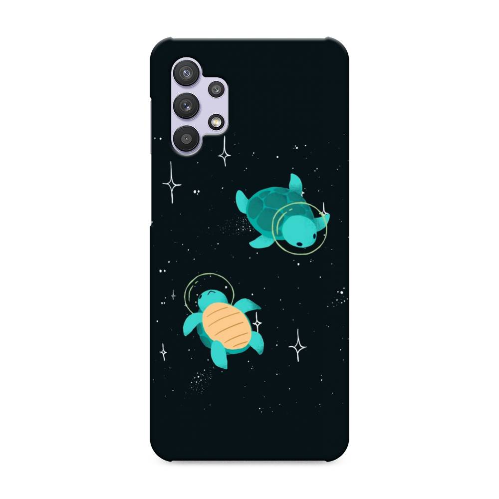 

Пластиковый чехол "Черепашки космонавты" на Samsung Galaxy A32, 2102020-3