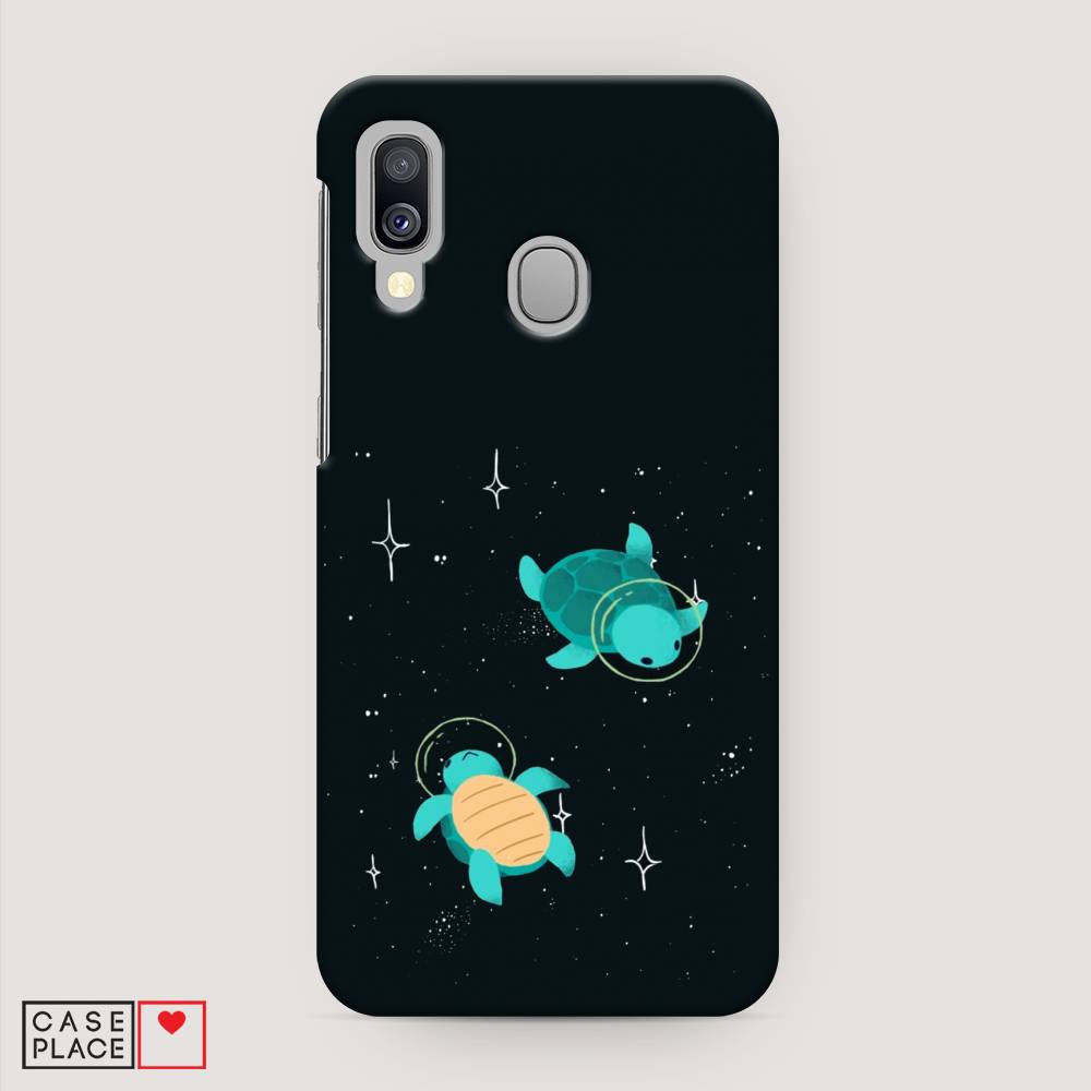 

Пластиковый чехол "Черепашки космонавты" на Samsung Galaxy A40