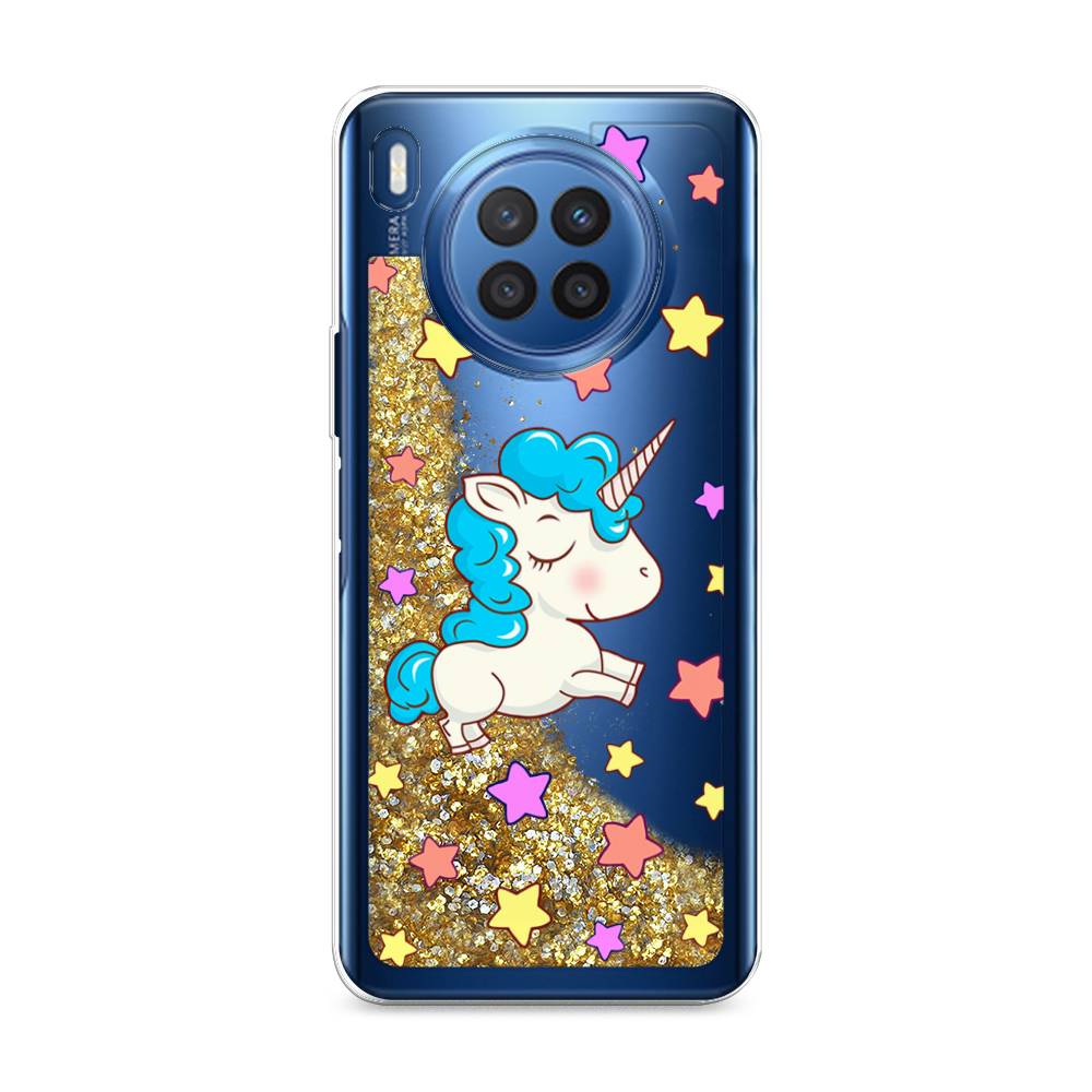 

Чехол Awog на Huawei Nova 8i "Звездный единорог", Разноцветный, 6106390-1