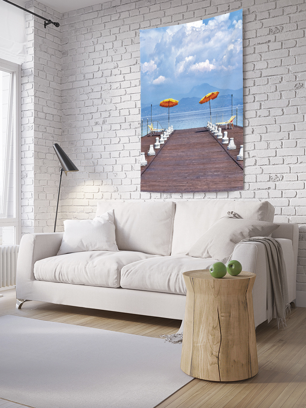 

Вертикальное фотопанно на стену JoyArty Уютный пирс 100x150 см, Уютный пирс