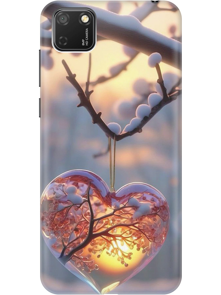 

Силиконовый чехол на Honor 9S / Huawei Y5P с принтом "Ледяное сердце", Прозрачный;белый;желтый;оранжевый, 723100991