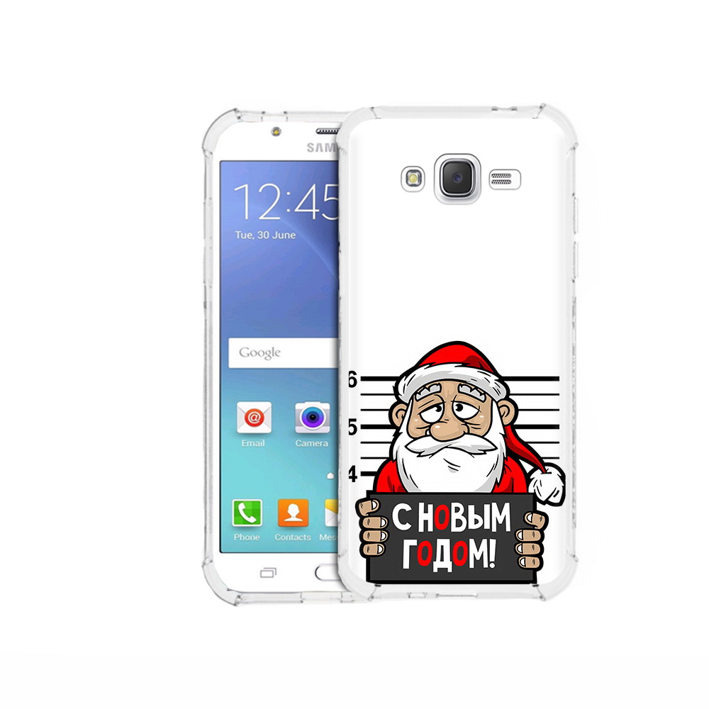 

Чехол MyPads Tocco для Samsung Galaxy J5 (2015) ДМ с новым годом заключенный, Прозрачный, Tocco