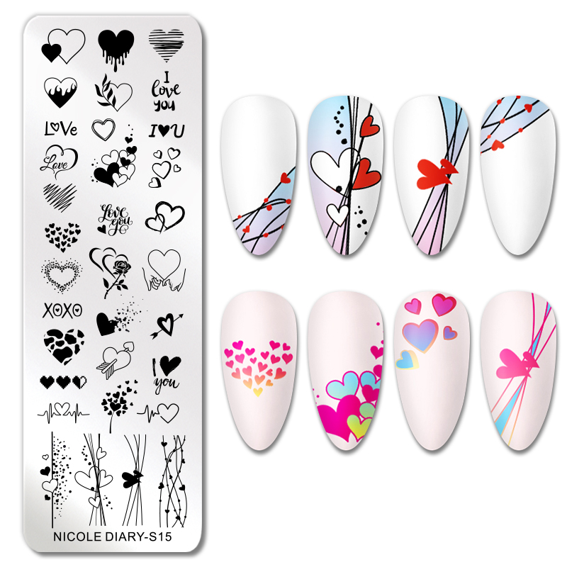 

Пластина для стемпинга Nicole Diary ND-S15