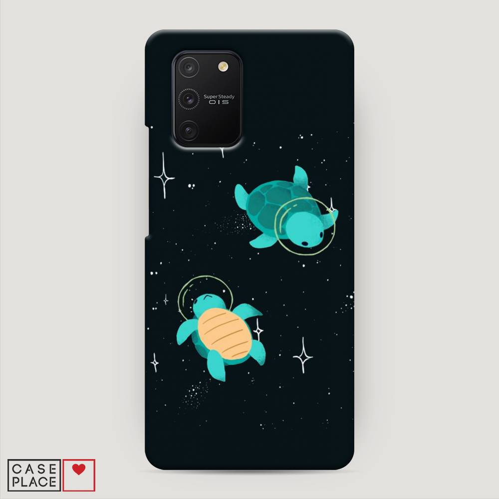 

Пластиковый чехол "Черепашки космонавты" на Samsung Galaxy A91, 29920-3