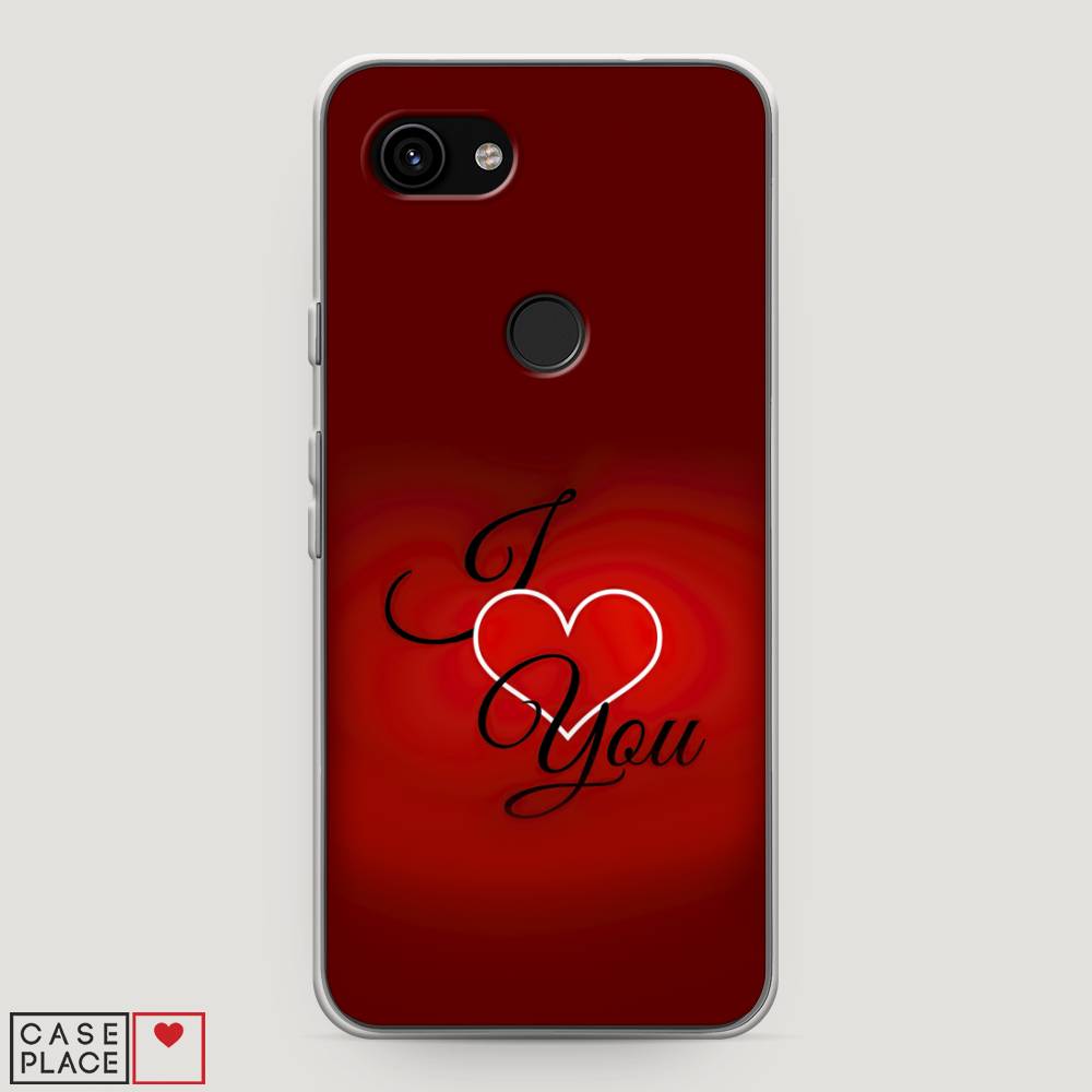 

Чехол Awog на Google Pixel 3a "I love you 3", Разноцветный, 270150-6
