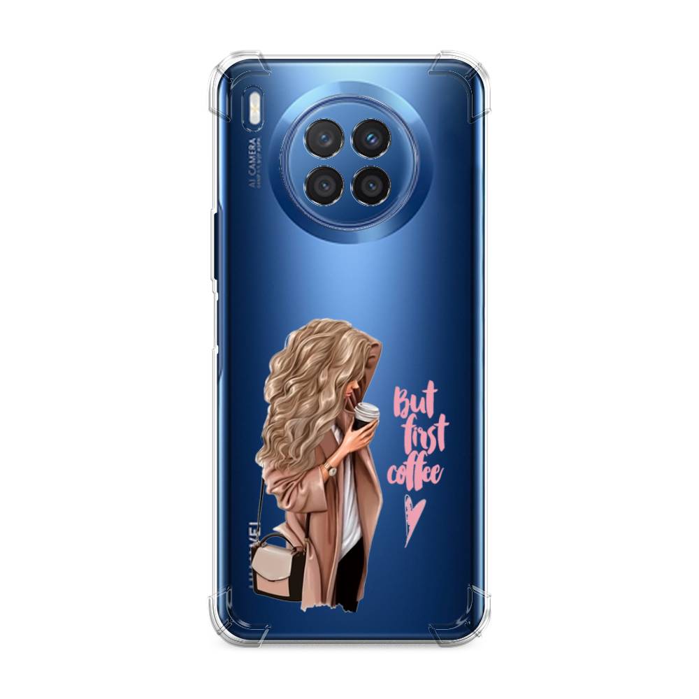

Чехол Awog "Девушка с кофе" для Huawei Nova 8i