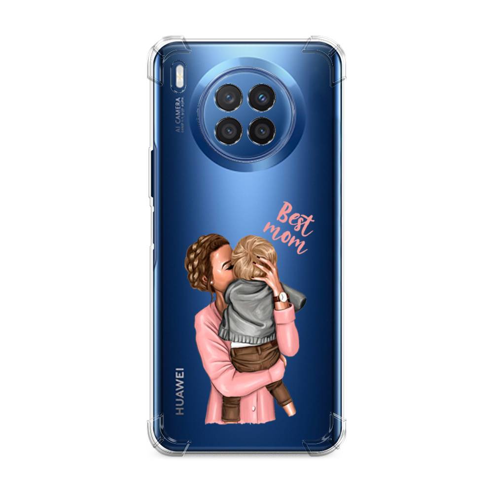 

Чехол Awog на Huawei Nova 8i "Мама с малышом", Разноцветный, 6106351-1